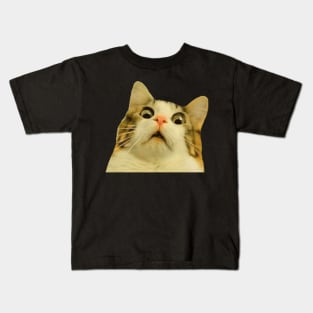 Surprised cat Kids T-Shirt